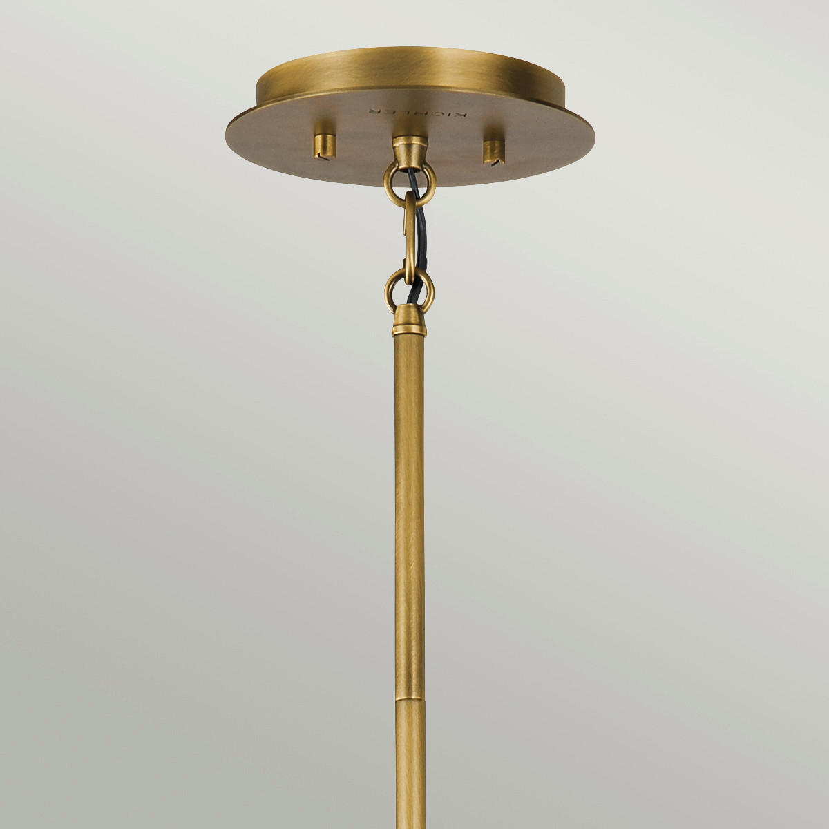 LESTENEC  Elstead Linara      66/63.6 cm      E14 - črna/barve medenine, Design, kovina (66/63.6cm) - Elstead Lighting
