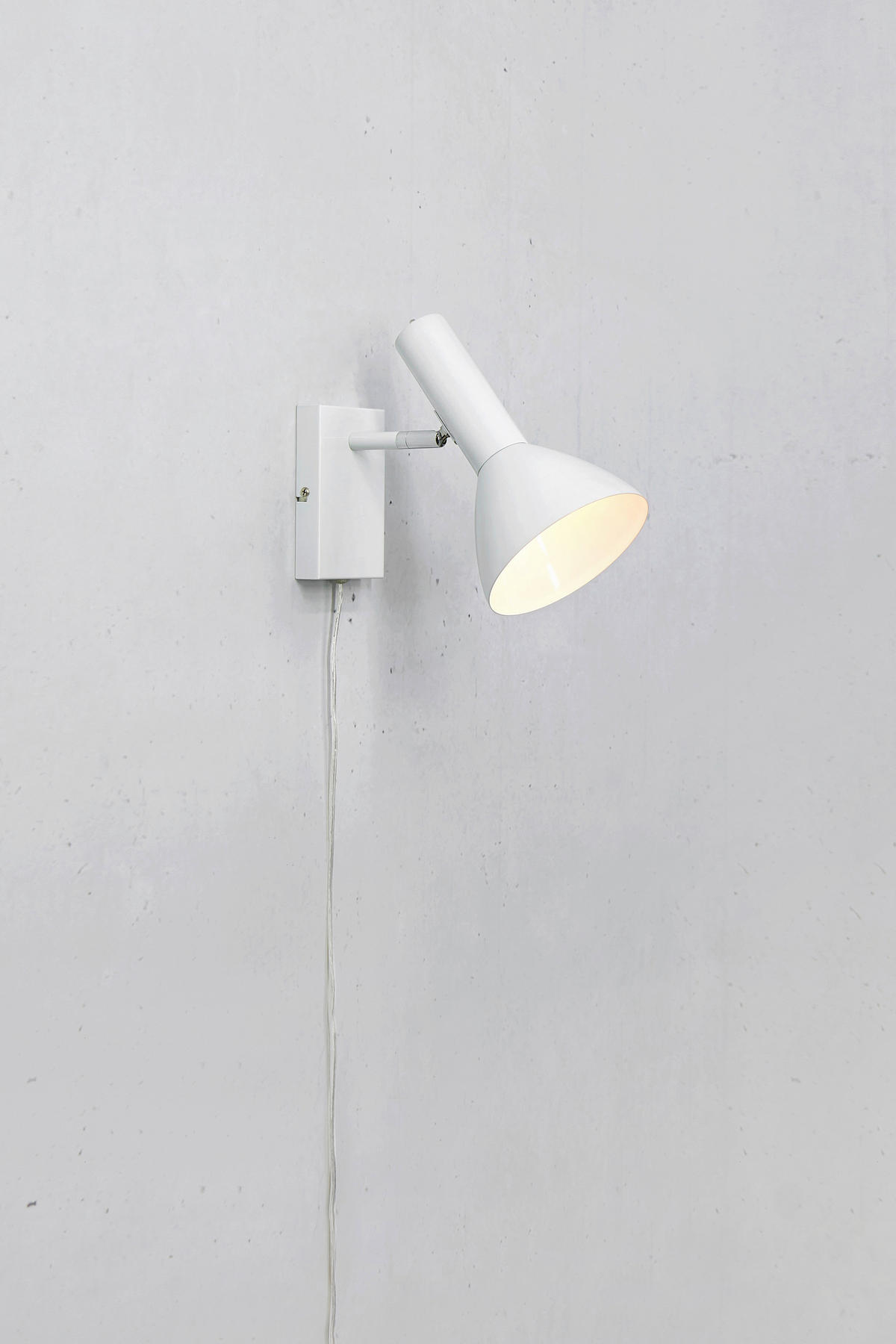 WANDLEUCHTE METRO 25,5/25/15,5 cm   - Weiß, Basics, Metall (25,5/25/15,5cm) - Markslöjd