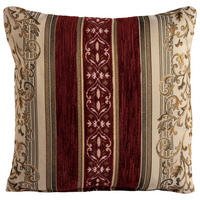 ZIERKISSEN 40/40 cm  - Beige/Rot, Design, Textil (40/40cm) - Max Winzer