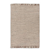 HANDWEBTEPPICH  Wohnzimmer 140/200 cm Arina Braun rechteckig  - Braun, Basics, Textil (140/200cm) - Schöner Wohnen