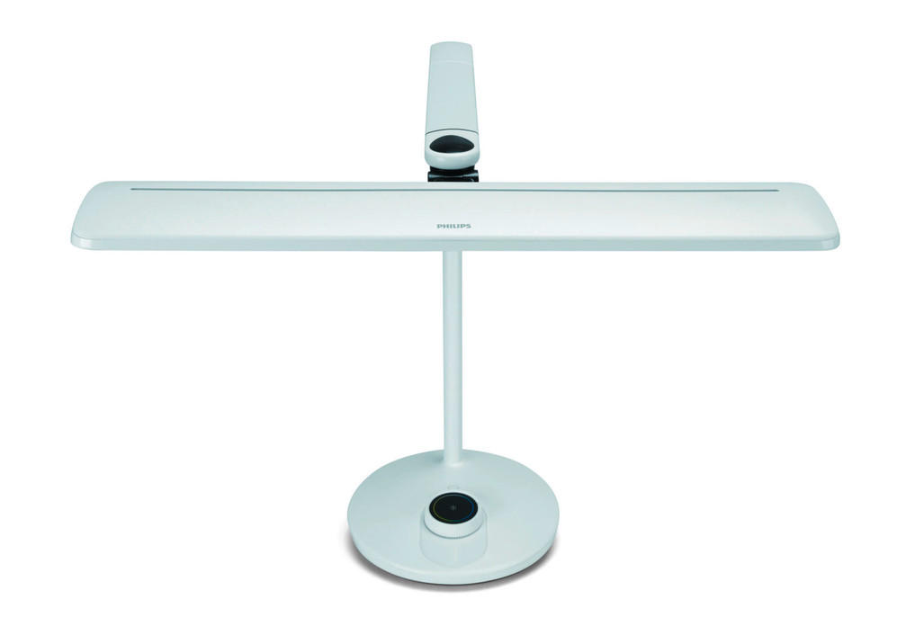 SCHREIBTISCHLEUCHTE 45/41/43 cm   - Weiß, Design, Metall (45/41/43cm) - Philips