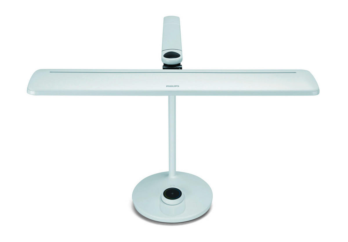 SCHREIBTISCHLEUCHTE 45/41/43 cm   - Weiß, Design, Metall (45/41/43cm) - Philips