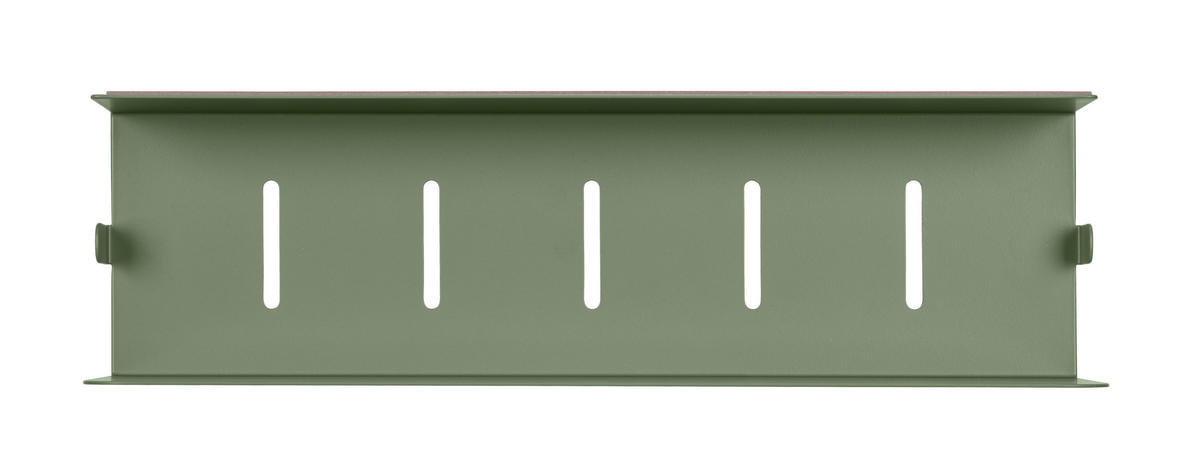 DUSCHABLAGE - Grün, MODERN, Metall (30/8/8,5cm) - Mömax