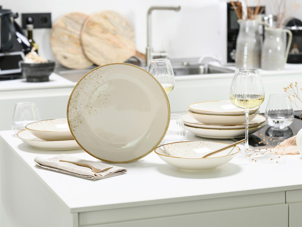 SERVIS Nature Collection 8 delar  - cremefärgad, Basics, keramik - Creatable