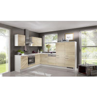 EINBAUKÜCHE 371  - Eiche San Remo, Design, Holzwerkstoff - Celina