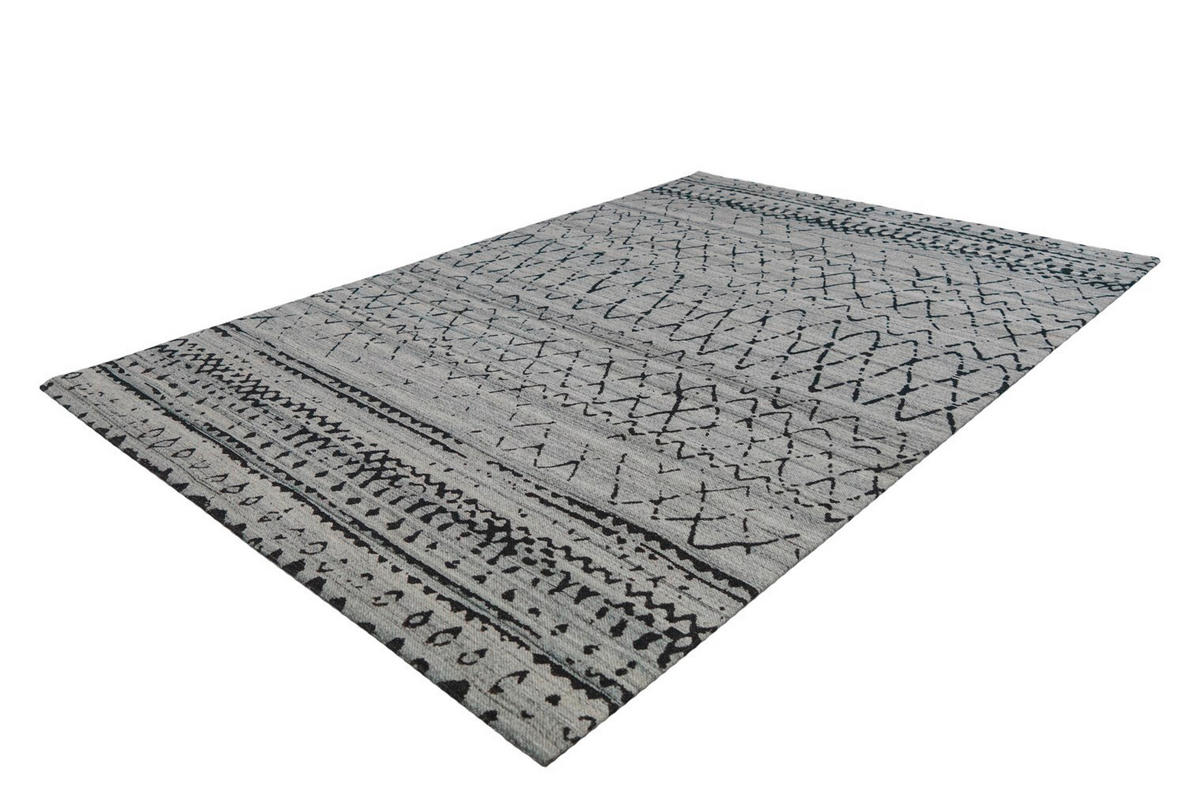 FLACHWEBETEPPICH 120/170 cm Phoenix 113 Natur / Grau Grau, Naturfarben  - Naturfarben/Grau, KONVENTIONELL, Textil (120/170cm)