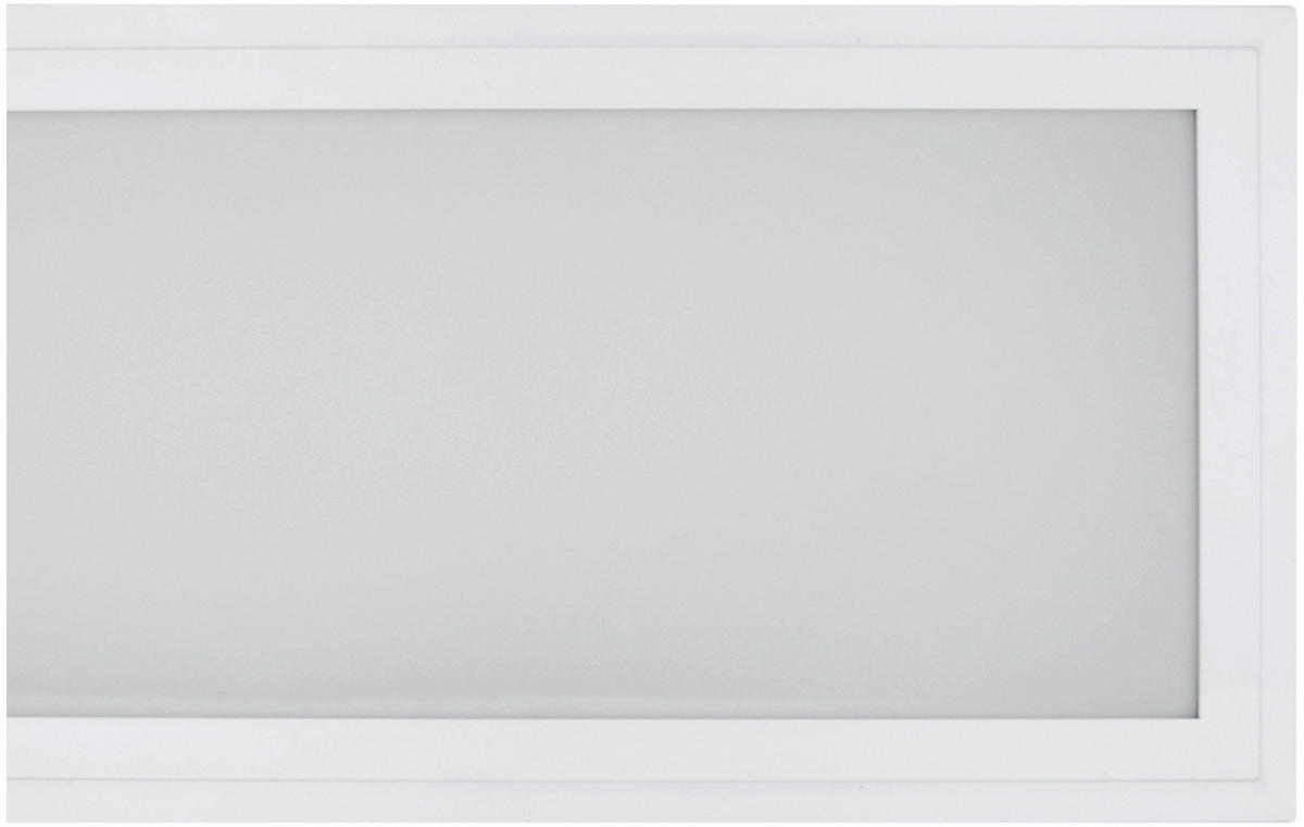 LED-DECKENLEUCHTE Prisma LED 150/20/4,5 cm   - Weiß, Basics, Kunststoff/Metall (150/20/4,5cm)