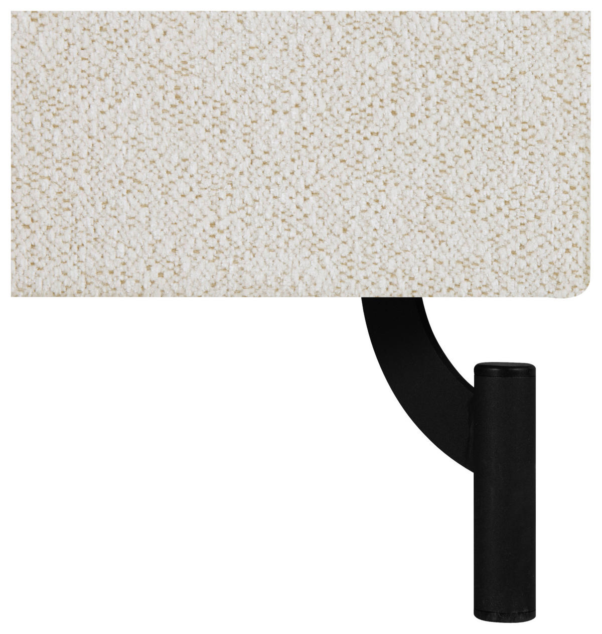 BOXSPRINGBETT 140/200 cm  in Creme  - Creme/Schwarz, MODERN, Textil (140/200cm) - MID.YOU