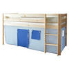 HOCHBETT 90/200 cm  - Naturfarben/Dunkelblau, Natur, Holz (90/200cm) - MID.YOU