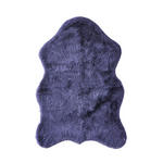 KUNSTFELL  60/90 cm  Blau   - Blau, Basics, Fell/Textil (60/90cm) - Ambia Home