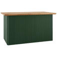 KÜCHENINSEL   in Grün  - Eichefarben/Grün, Basics, Holz/Holzwerkstoff (160/88/90cm) - Xora