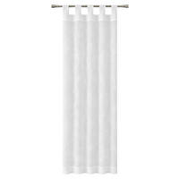FERTIGVORHANG halbtransparent  - Weiß, Basics, Textil (140/245cm)