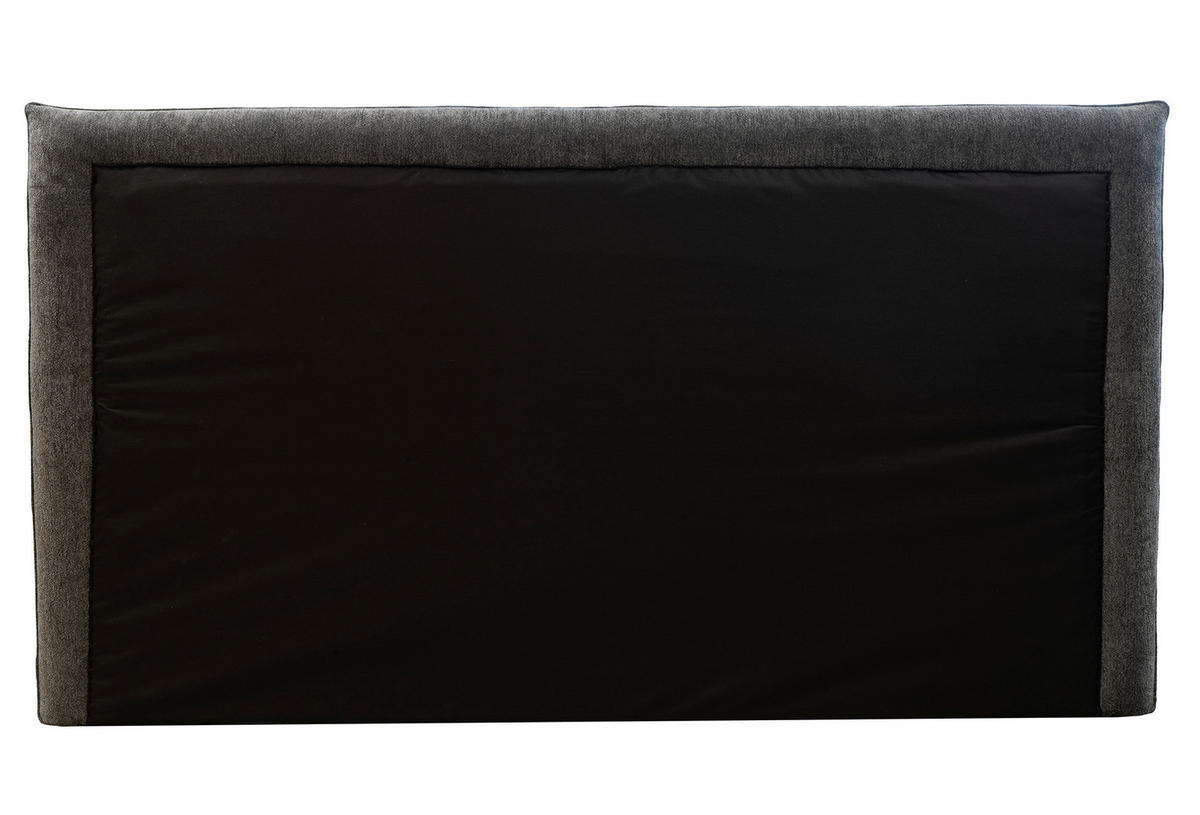 POLSTERBETT 140/200 cm,  in Dunkelgrau,  - Dunkelgrau/Eichefarben, MODERN, Holz/Textil (140/200cm) - Livetastic