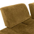 SCHLAFSOFA in Chenille Senfgelb  - Senfgelb/Schwarz, KONVENTIONELL, Kunststoff/Textil (235-255/80/116-138cm) - Carryhome