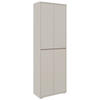 SCHUHSCHRANK Kaschmir  - Kaschmir/Schwarz, KONVENTIONELL, Holzwerkstoff/Kunststoff (70/210/34cm) - Xora