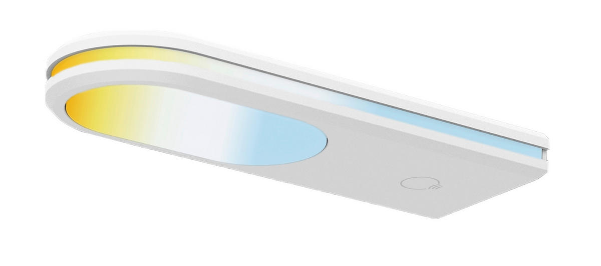 UNTERBAULEUCHTEN-SET TINT 5,5/1,5/15 cm  - Weiß, Basics, Kunststoff (5,5/1,5/15cm) - Tint