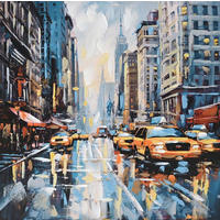 Pictură În Ulei 60/80 cm  - Basics, textil (60/80cm)