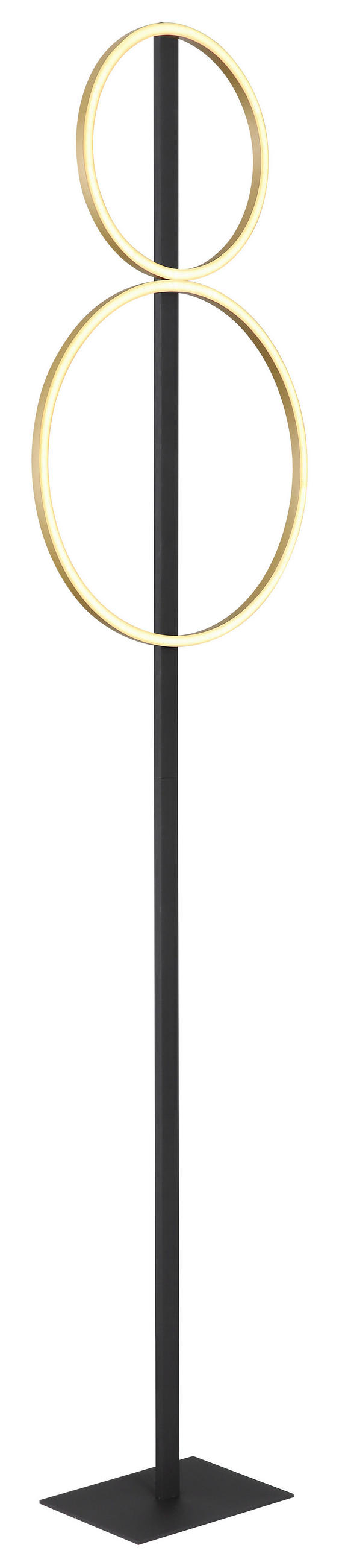 LED-GOLVLAMPA LUFFY 39/17/160 cm    - vit/svart, Design, metall/plast (39/17/160cm) - Globo