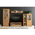 TV-ELEMENT Wildeiche furniert, massiv Eichefarben - Eichefarben/Alufarben, Design, Holz/Metall (125/43/46cm) - Landscape TV-ELEMENT Wildeiche furniert, massiv Eichefarben - Eichefarben/Alufarben, Design, Holz/Metall (125/43/46cm) - Landscape