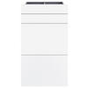 SCHUBLADENSET 45,3/83/46,8 cm   - Weiss, Konventionell, Holzwerkstoff (45,3/83/46,8cm) - Hom`in