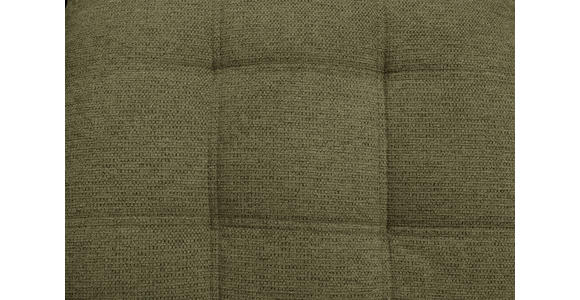 ECKSOFA Olivgrün Chenille Bettkasten, Schlaffunktion, Rücken echt, Kopfteilverstellung, Liegefläche im Originalstoff  - Chromfarben/Olivgrün, KONVENTIONELL, Kunststoff/Textil (260/205cm) - Carryhome