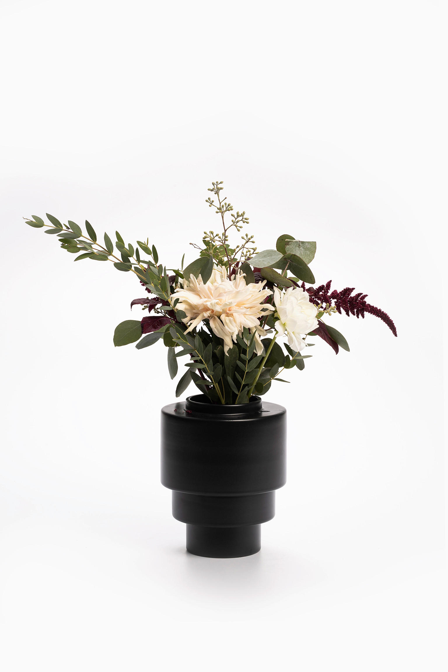 VASE 19,5 cm  - Schwarz, Basics, Keramik (16/19,5cm) - Markslöjd