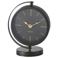 STONI SAT      16/10/20 cm    - crna, Osnovno, staklo/metal (16/10/20cm)