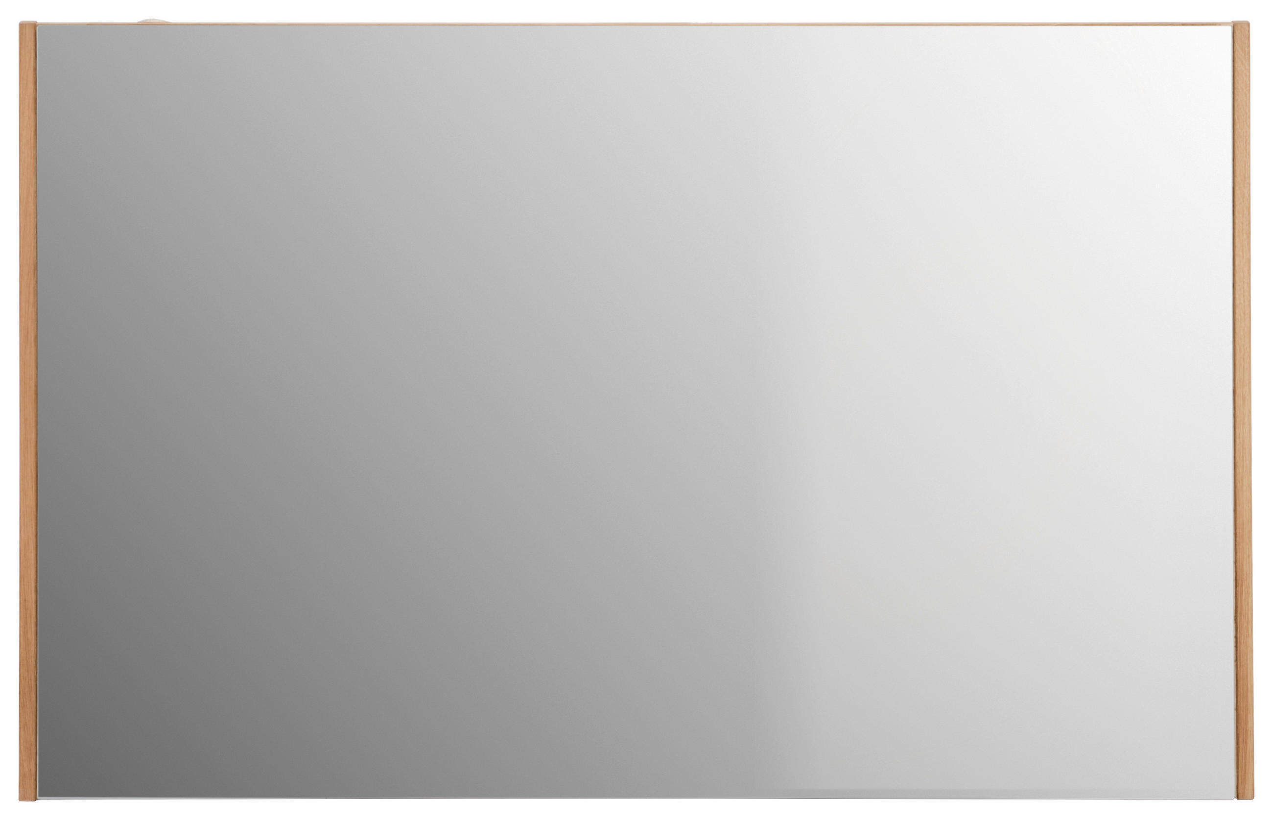 WANDSPIEGEL 120/75/2,5 cm - Eichefarben, Design, Glas/Holz (120/75/2,5cm) - Linea Natura