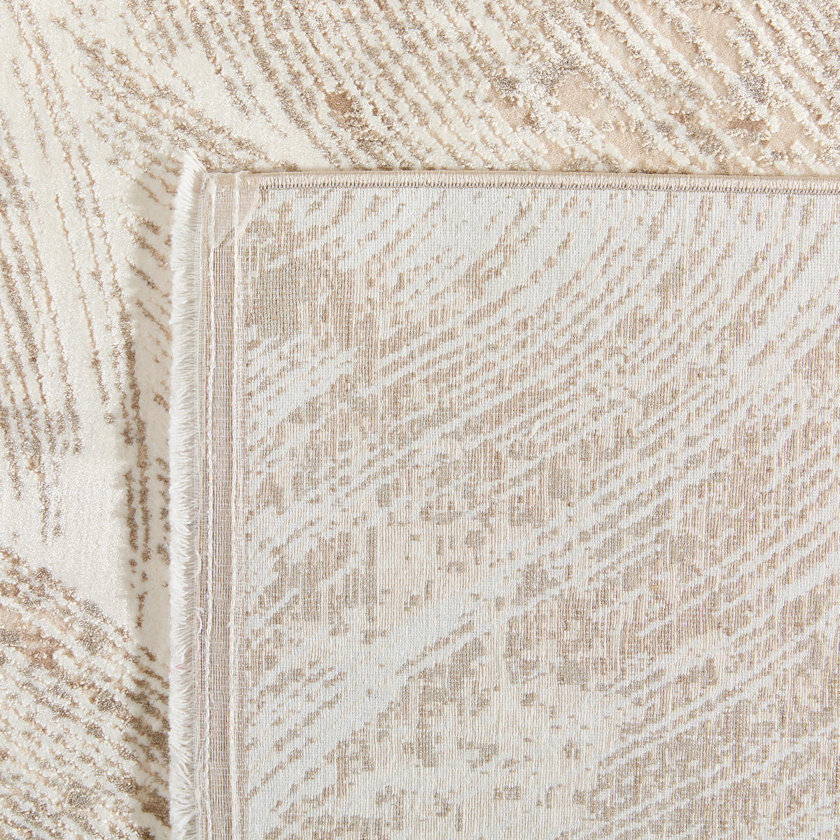 VINTAGE-TEPPICH  Wohnzimmer 160/230 cm Beige, Hellbraun rechteckig  - Hellbraun/Beige, KONVENTIONELL, Textil (160/230cm) - Dieter Knoll