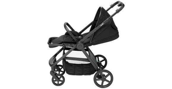 KINDERWAGENSET  - Schwarz, Basics, Textil/Metall - My Baby Lou