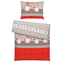 POSTELJNINA ZWERGERL 140/200 cm flanela antracit  - antracit, Konvencionalno, tekstil (140/200cm) - Esposa