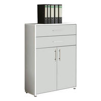 SKŘÍŇ NA ŠANONY, bílá, 84,5/114/33 cm - bílá, Moderní, kompozitní dřevo (84,5/114/33cm) - MID.YOU
