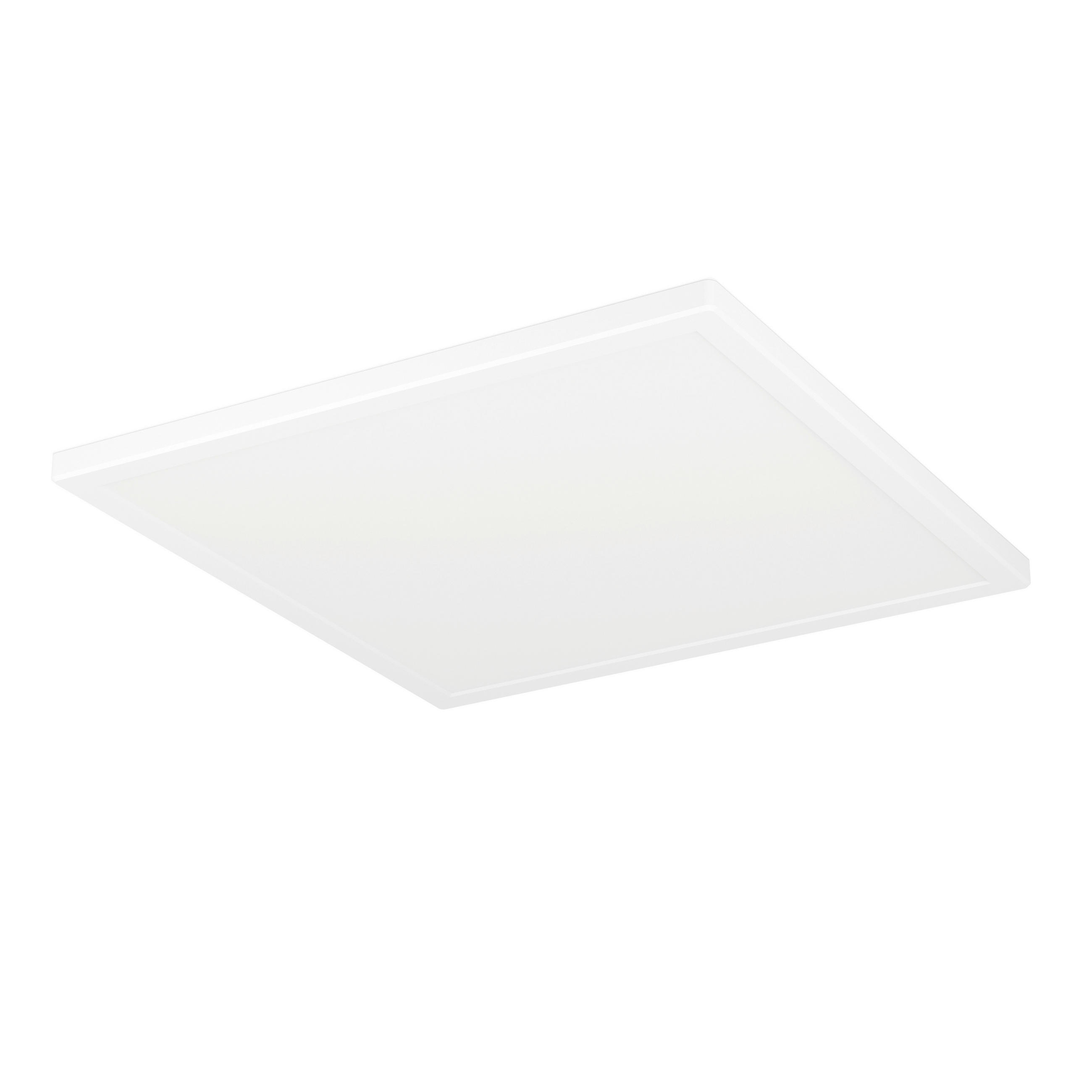 LED-DECKENLEUCHTE    - Weiß, Basics, Kunststoff (39/3/39cm)