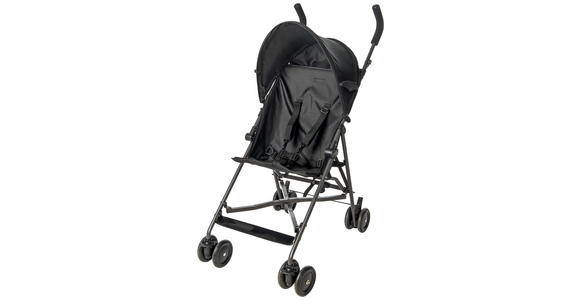 BUGGY Pepi  - Schwarz, Basics, Textil/Metall (80/46/97cm) - My Baby Lou