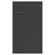 FRONTPANEELSET  - Anthrazit, KONVENTIONELL, Holzwerkstoff (114/202cm) - Hom`in