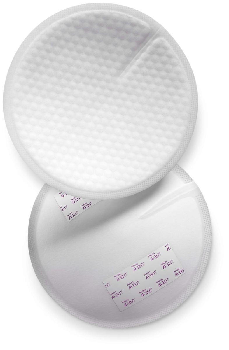 SET ŠKOLJKI ZA GRUDI   - bijela, Basics, tekstil (10,00/14,6/7,00cm) - Avent