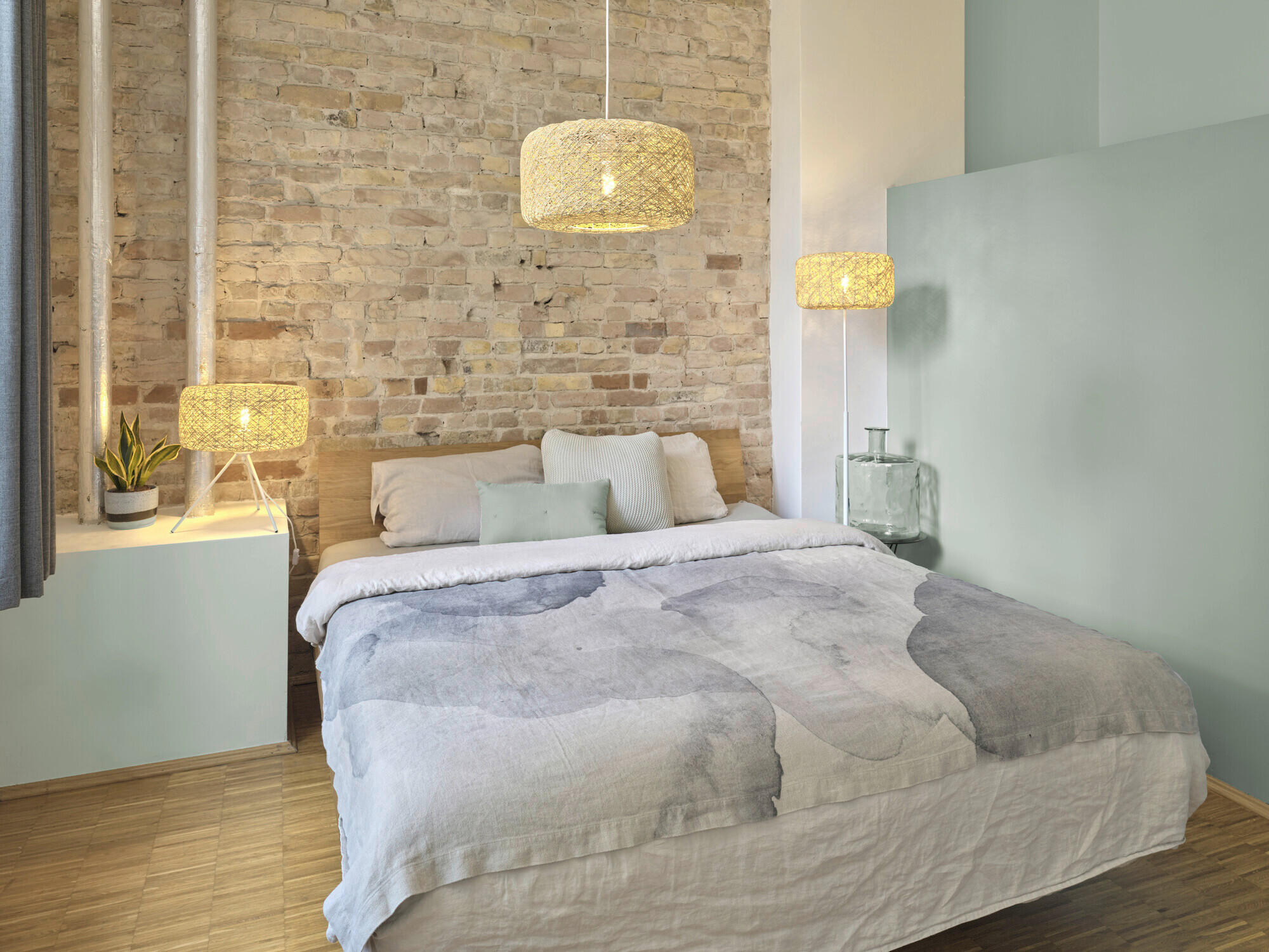 HÄNGELEUCHTE 40/150 cm  - Beige, Natur, Papier/Metall (40/150cm) - Osram