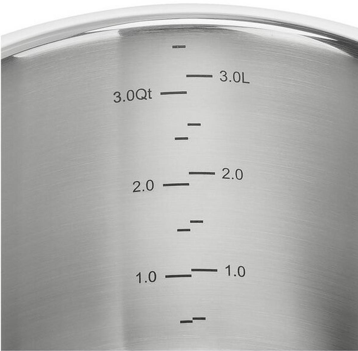 GRYTA FÖR KÖTT  - stålfärgad, metall (24cm) - Zwilling