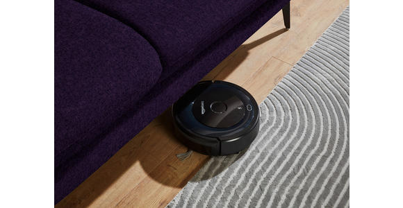 ECKSOFA in Chenille, Mikrofaser Aubergine, Violett 157/299 cm - Violett/Aubergine, Design, Textil/Metall (157/299cm) - Dieter Knoll