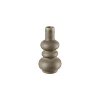 VASE  - Braun, Basics, Stein (2,5/12cm) - ASA
