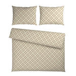 BETTWÄSCHE Flanell 200/210 cm  - Creme/Braun, KONVENTIONELL, Textil (200/210cm) - Esposa