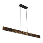LED-HÄNGELEUCHTE Oxira 110/7/120 cm  - Multicolor/Schwarz, Design, Kunststoff/Metall (110/7/120cm) - Dieter Knoll