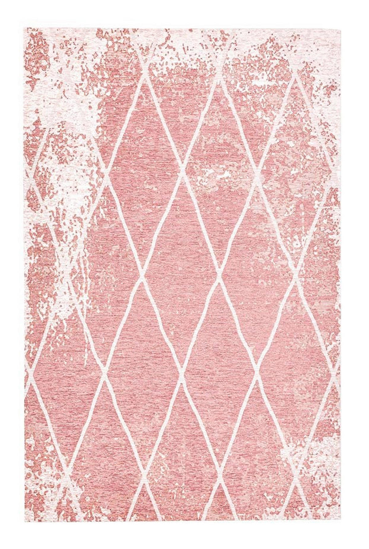 VINTAGE-TEPPICH 80/150 cm Fine Line Rosa  - Rosa, Design, Kunststoff/Textil (80/150cm) - Tom Tailor