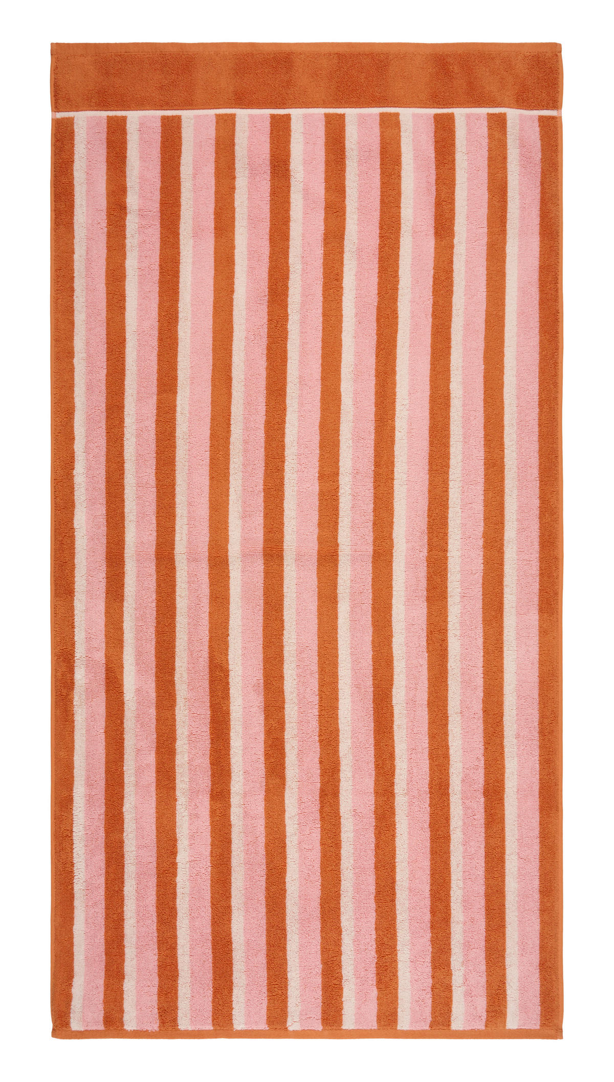 DUSCHTUCH 70/140 cm ELLA  - Orange, KONVENTIONELL, Textil (70/140cm) - Esposa