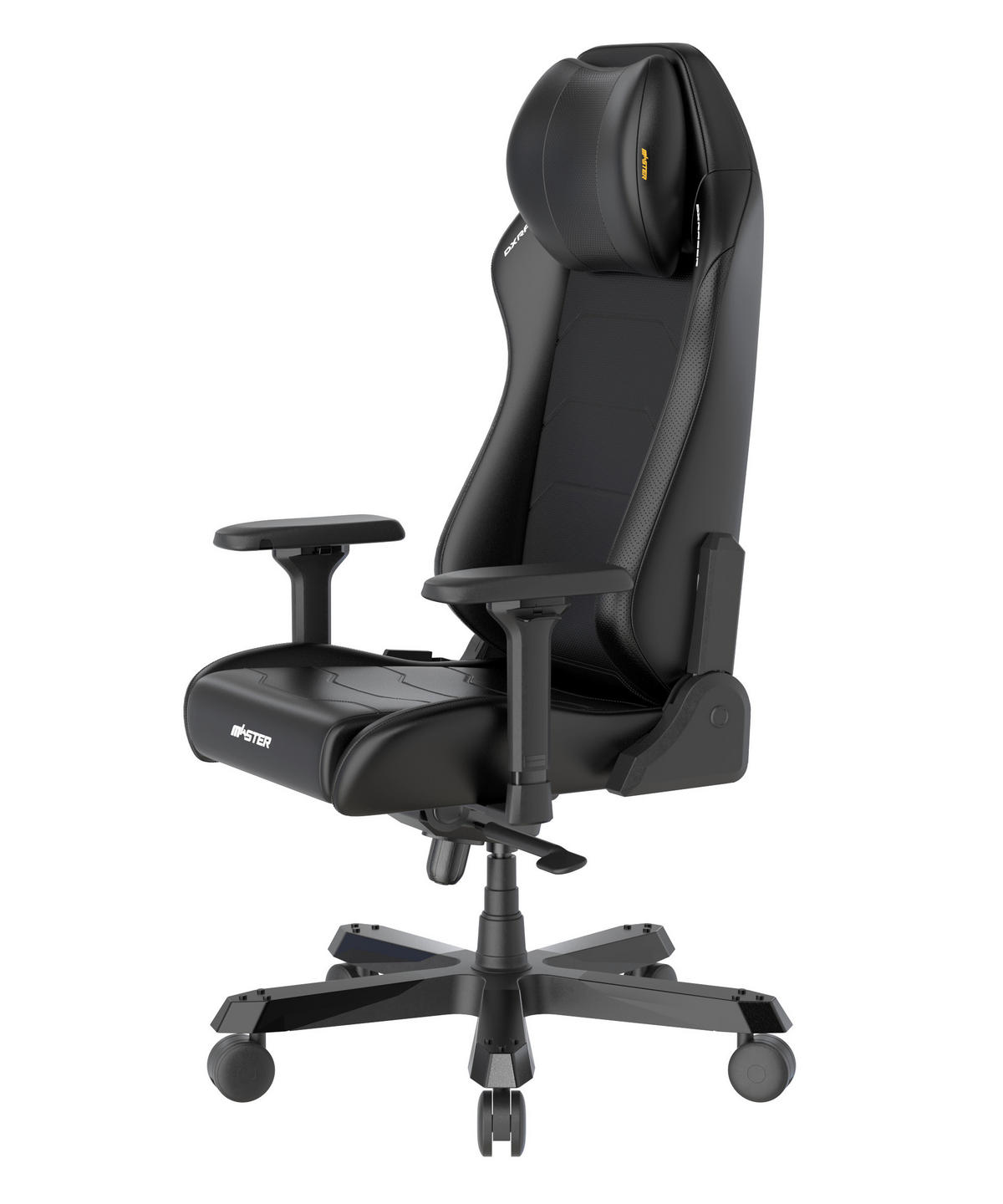 GAMINGSTUHL  in Lederlook Schwarz  - Schwarz, KONVENTIONELL, Textil/Metall (70/133/70cm) - Dxracer