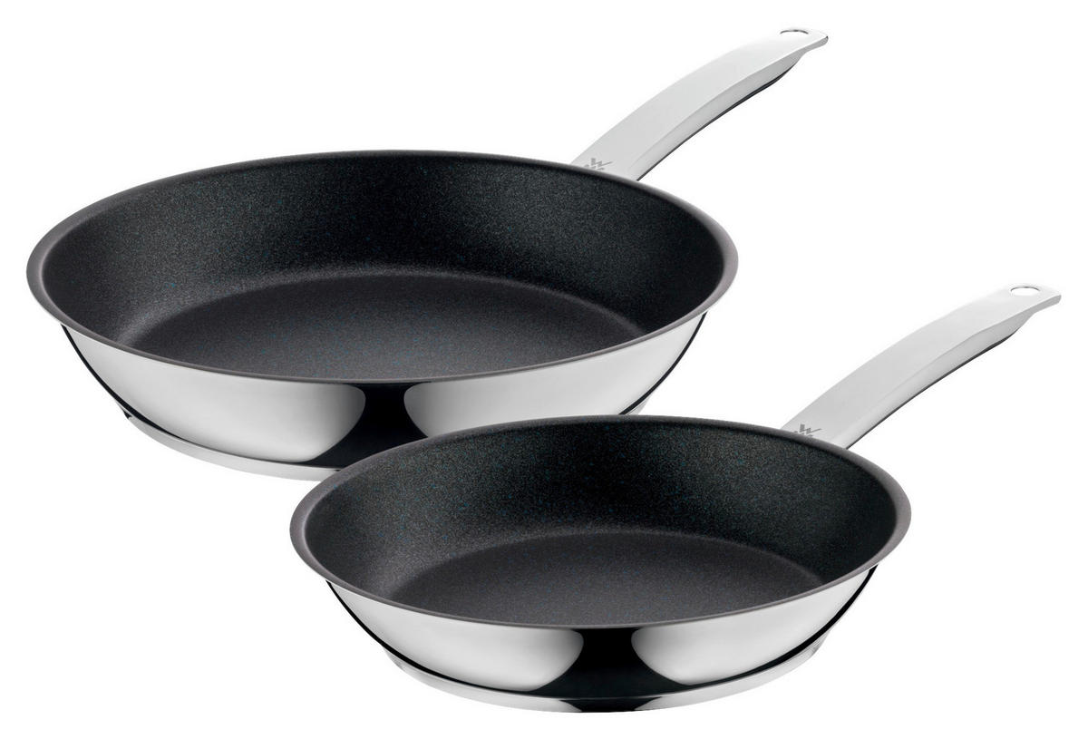 SET TIGANJA  2 dela  - srebrna/crna, Dizajnerski, metal - WMF