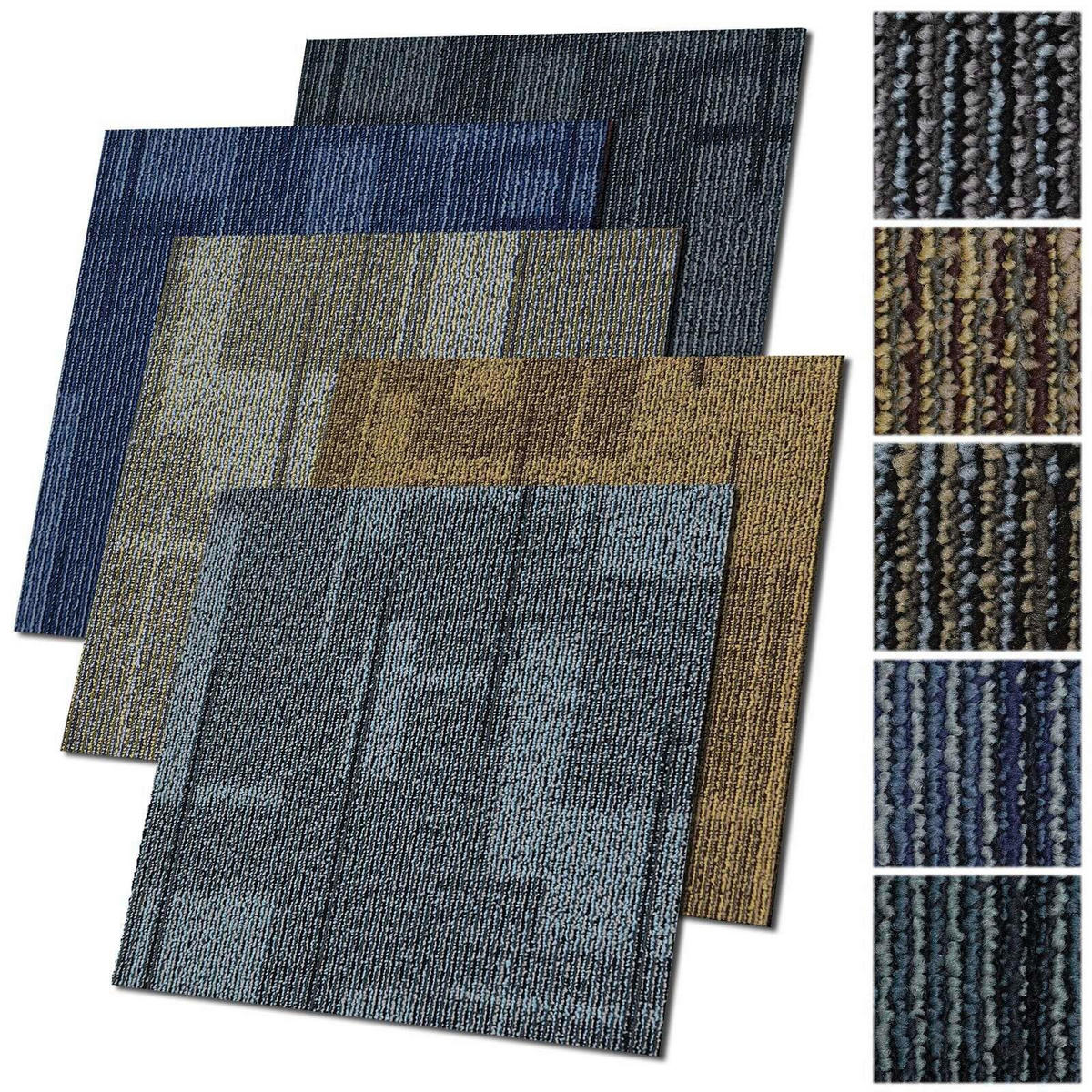 TEPPICHFLIESE - Multicolor, Basics, Kunststoff/Textil (50/50cm) - Esposa