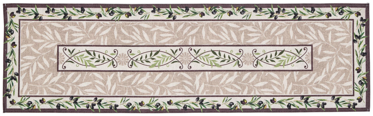 TISCHLÄUFER Textil Flachgewebe 40/140 cm  - Basics, Textil (40/140cm) - Esposa