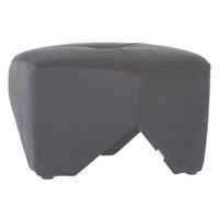 TABURE  antracit  - antracit, Dizajnerski, tekstil (75/44cm) - Ambia Home