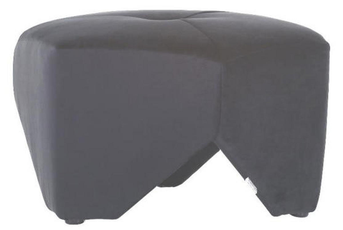 TABURE  antracit  - antracit, Dizajnerski, tekstil (75/44cm) - Ambia Home